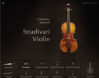 Native Instruments Stradivari Violin v1.1.0 KONTAKT screenshot