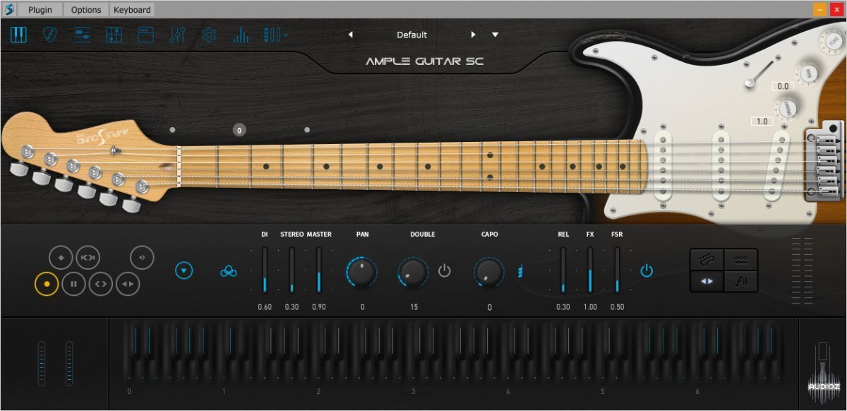 Ample Sound Ample Guitar Stratocaster v3.2.0 WIN OSX screenshot