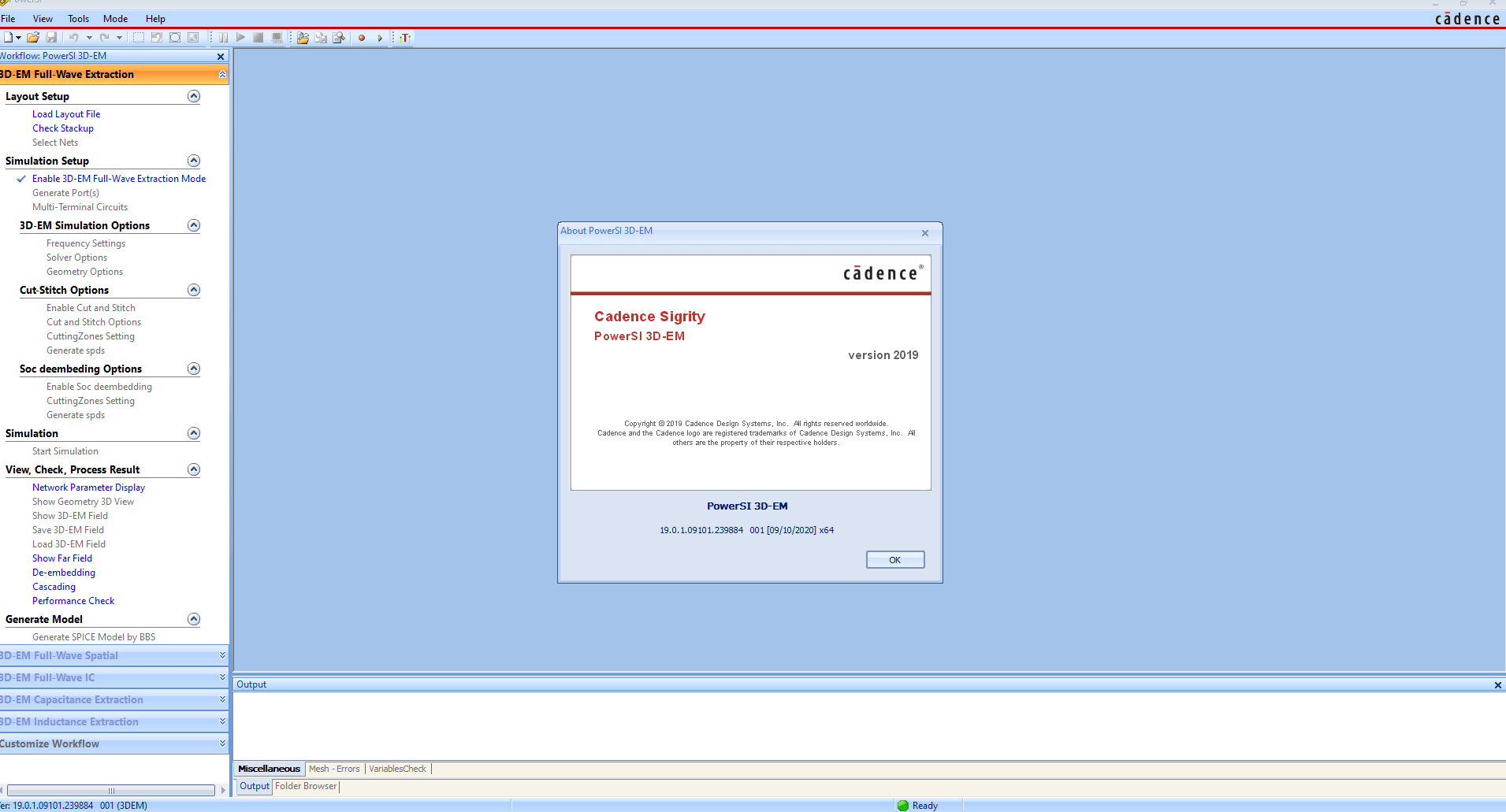 Cadence Sigrity 3D-EM v19.00.001 HOTFIX (x64)