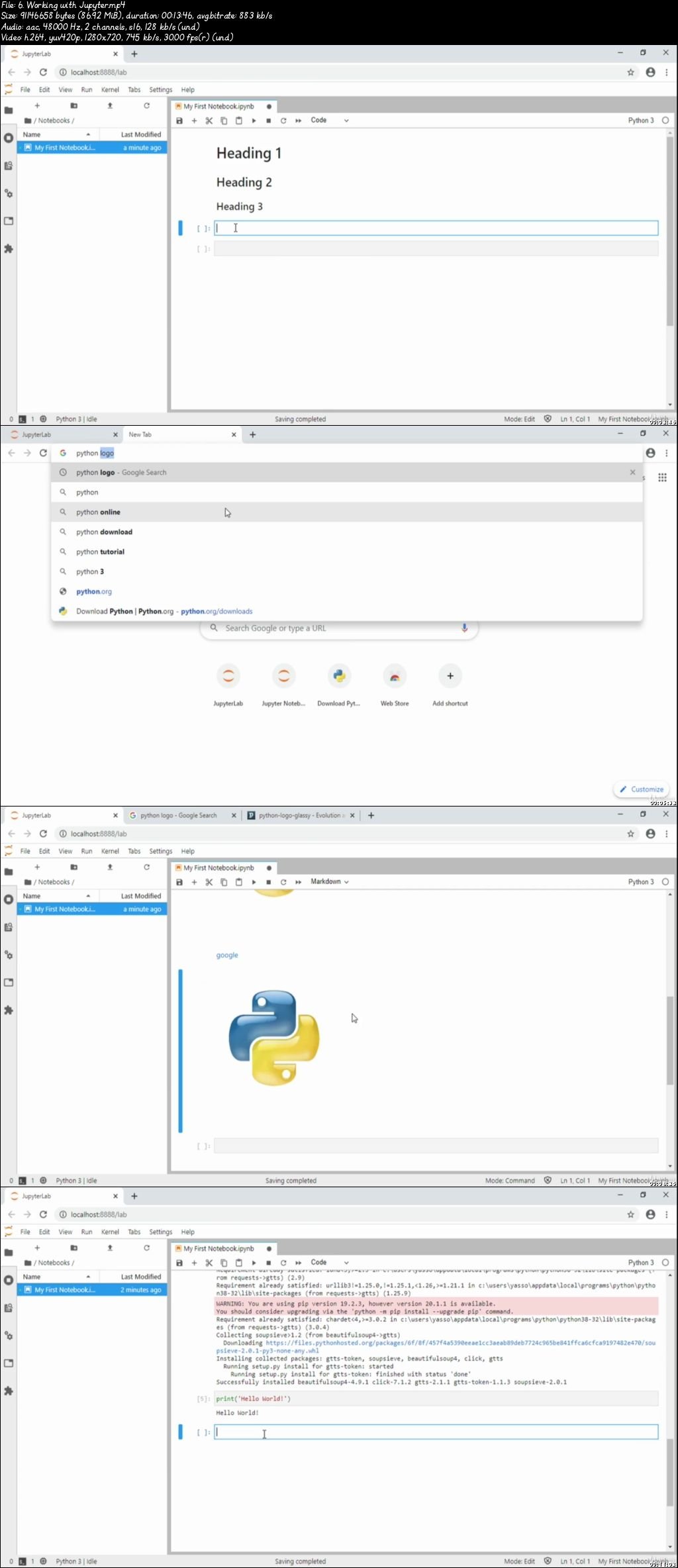  Mastering python - From Scratch for 2020 