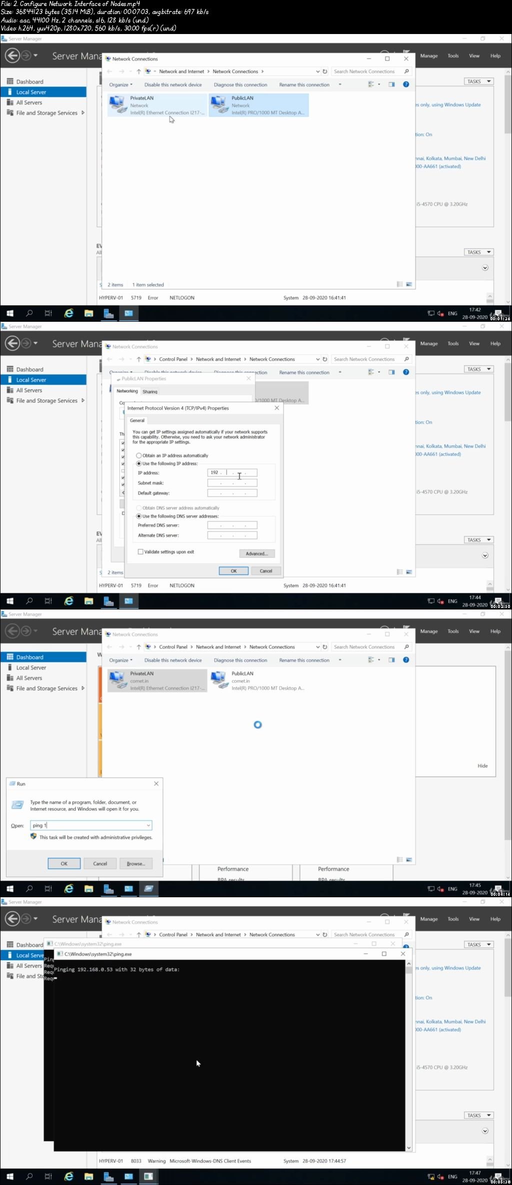  Hyper-V and Clustering on Microsoft Windows Server 2019 