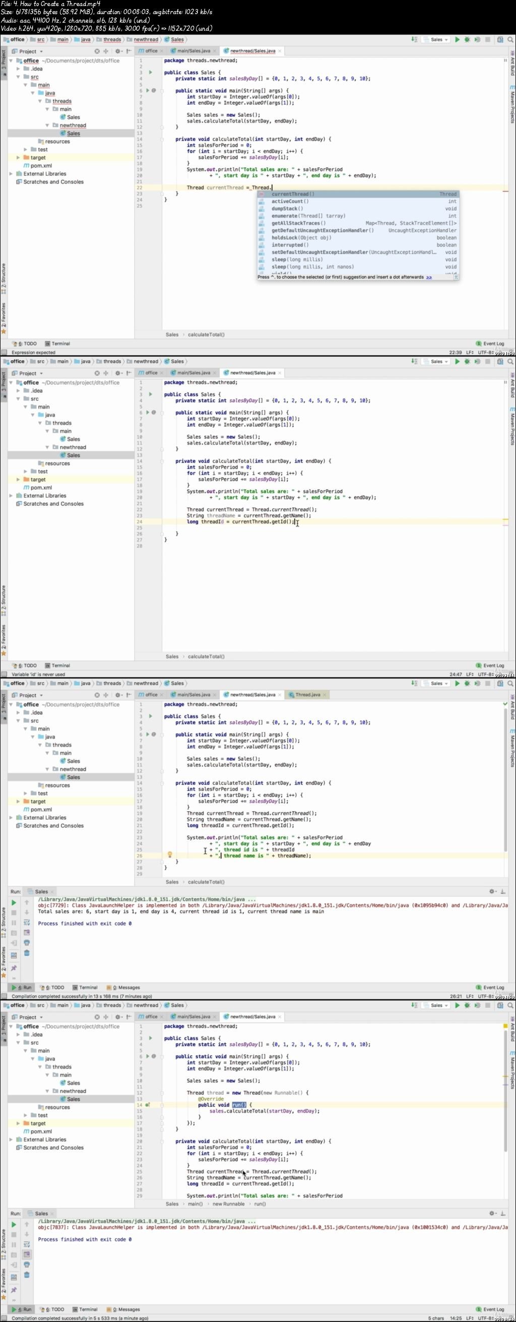  Java Concurrent & Multithreaded Programming Complete Course 