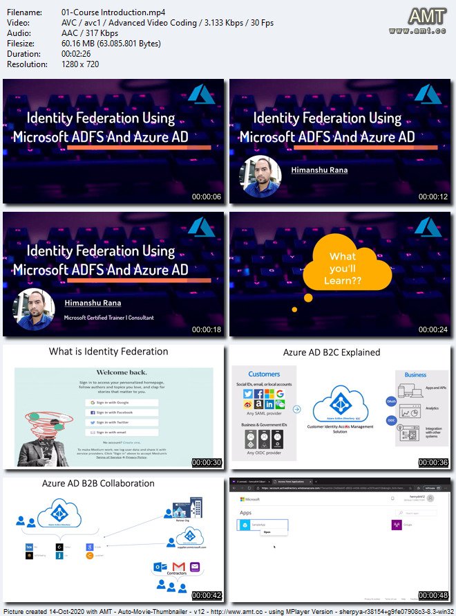 Identity Federation using Microsoft ADFS and Azure AD