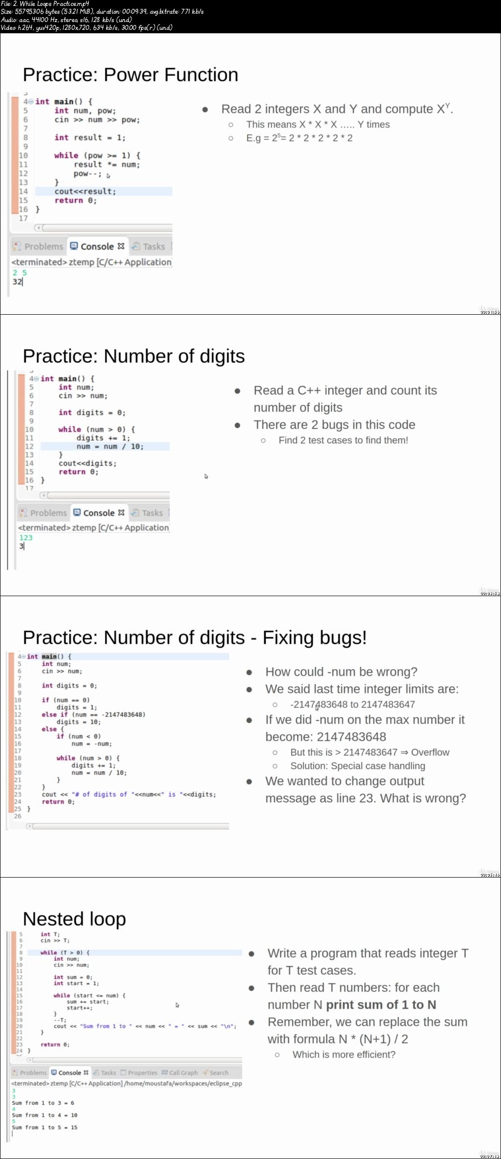  Mastering 4 critical skills using C++ 