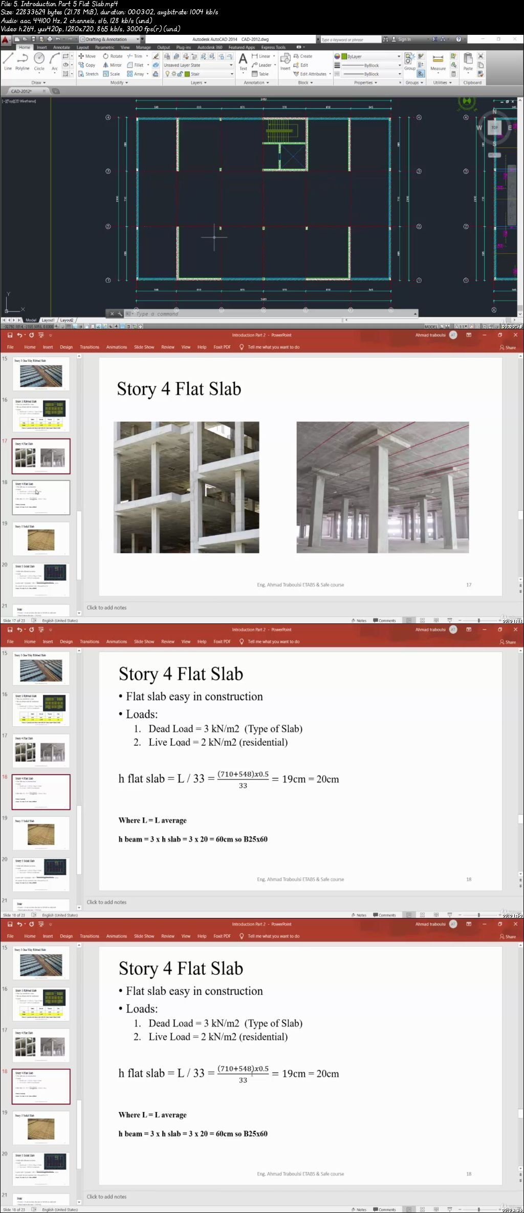  Learn ETABS & SAFE in the Structural Design of 15 Stories RC 