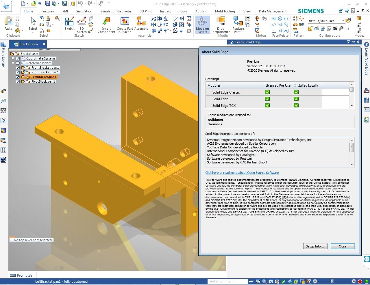 Siemens Solid Edge 2020 MP11 Update