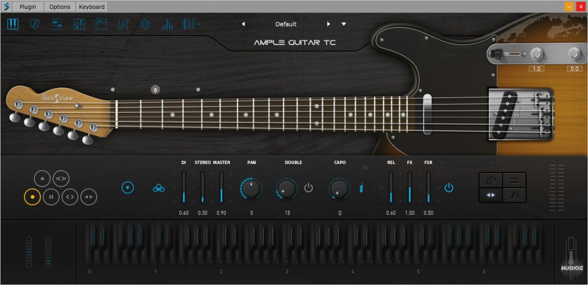 Ample Sound Ample Guitar Telecaster v3.2.0 WIN OSX screenshot