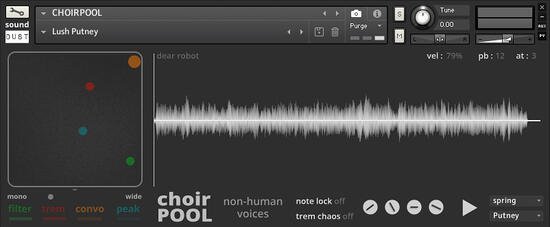 sound DUST CHOIRPOOL KONTAKT-DECiBEL screenshot