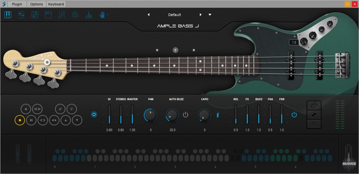 Ample Sound Ample Bass Jazz v3.2.0 WIN OSX screenshot