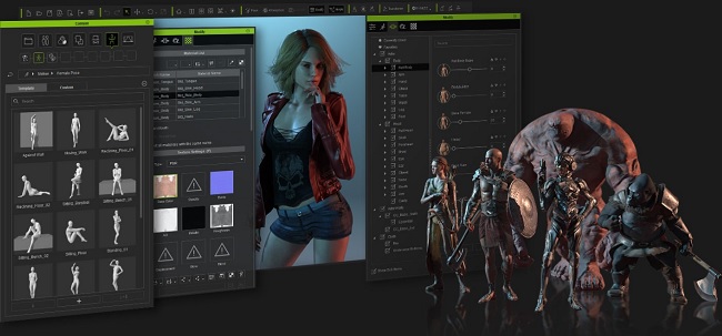 Reallusion – Character Creator – Zbrush – Substance Pipeline