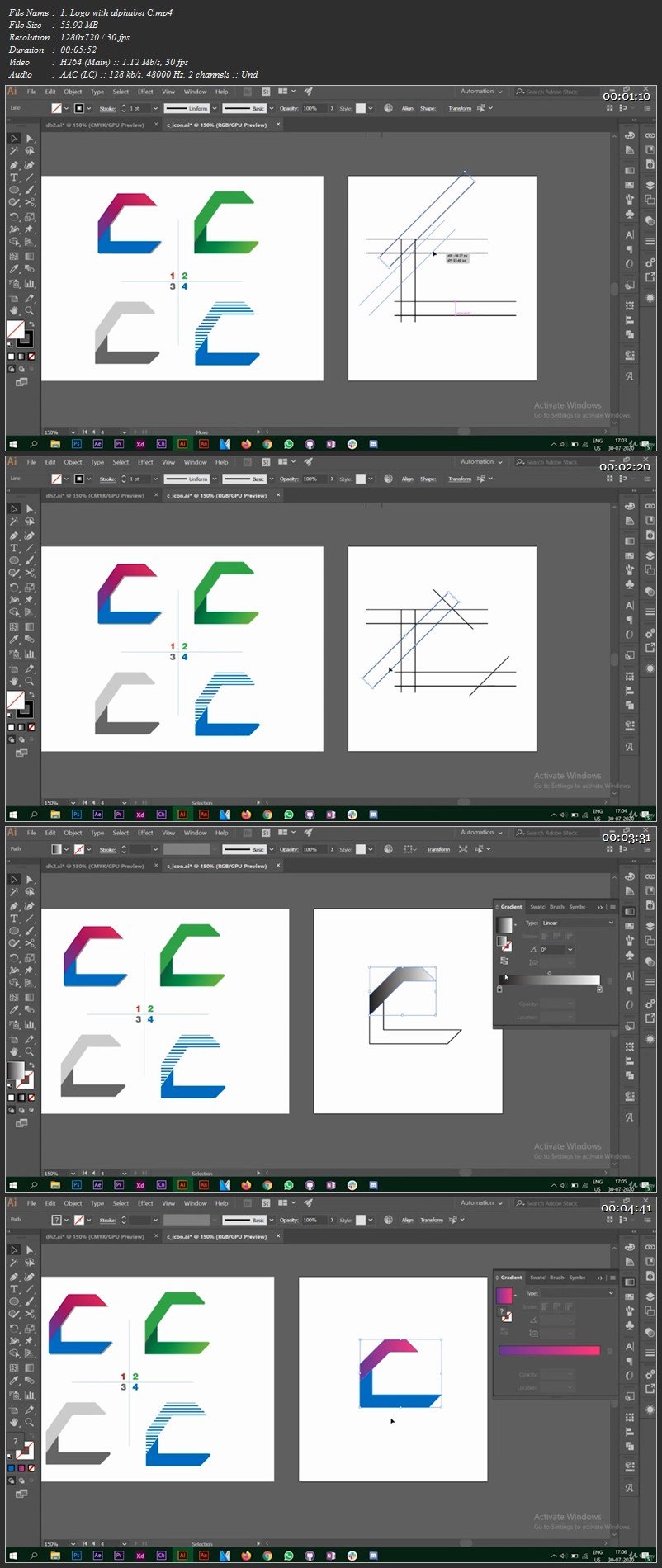 Create stunning logos using Adobe Illustrator