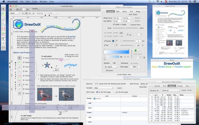 DrawOutX 1.9.3 Mac OS X