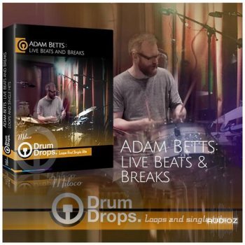 DrumDrops Adam Betts Live Beats and Breaks 1 WAV-DECiBEL screenshot