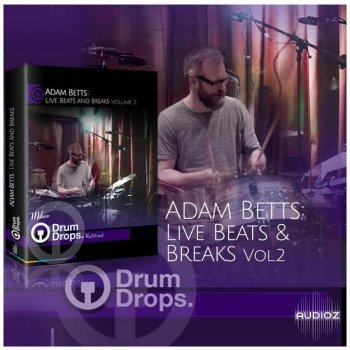 DrumDrops Adam Betts Live Beats and Breaks 2 WAV-DECiBEL screenshot