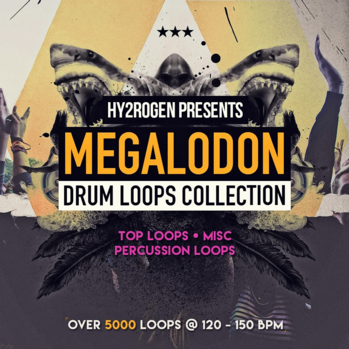 Hy2rogen Megalodon Drum Loops Collection WAV-DISCOVER screenshot