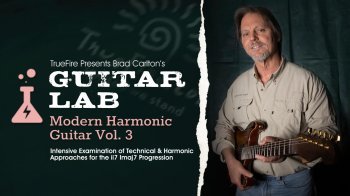 Truefire Brad Carlton Guitar Lab Modern Harmonic Guitar Vol.3 TUTORiAL screenshot