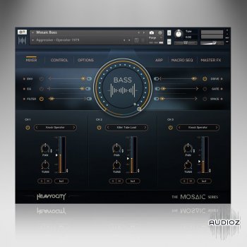 Heavyocity Mosaic Bass KONTAKT MERRY XMAS-DECiBEL screenshot