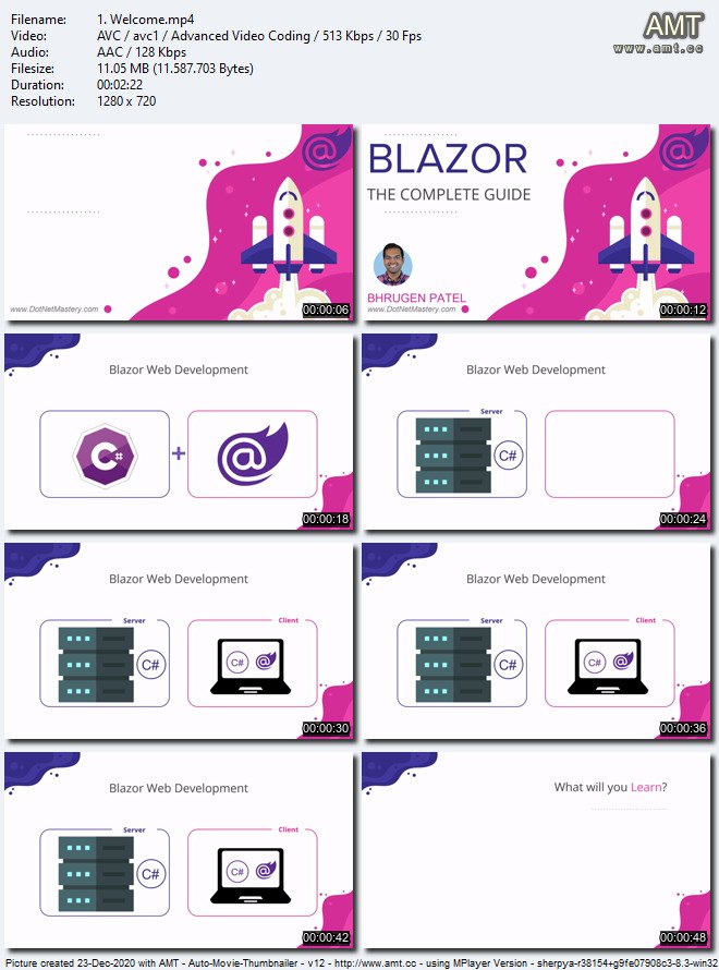 Blazor - The Complete Guide (WASM & Server .NET Core 5)