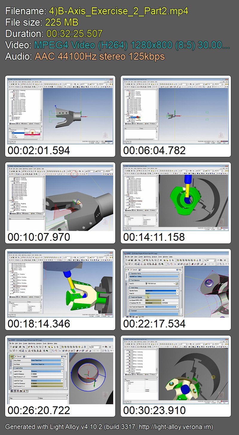 CAM Wizard - ESPRIT 2020 B-Axis MillTurn Master Class