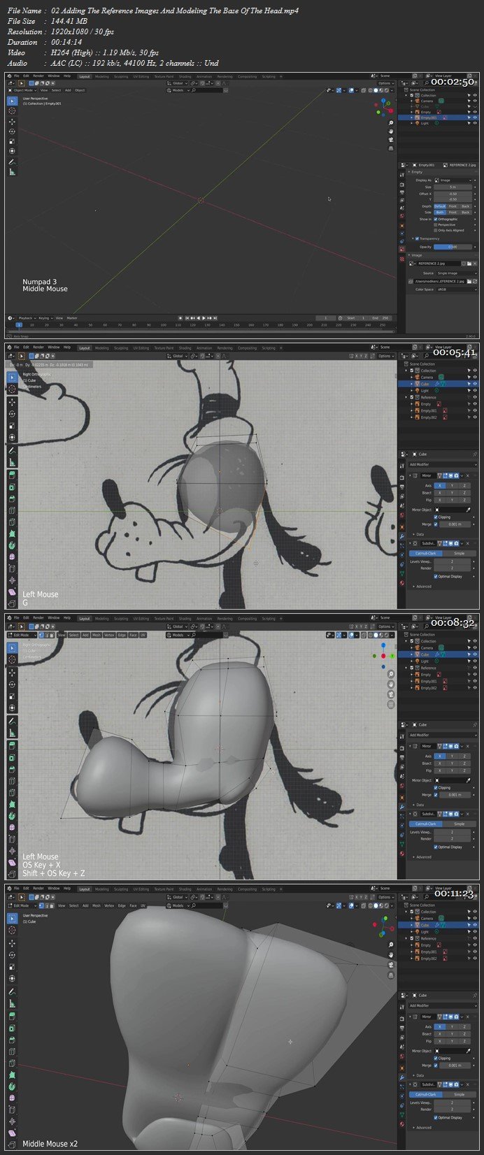 Creating And Animating A 3D Disney Character