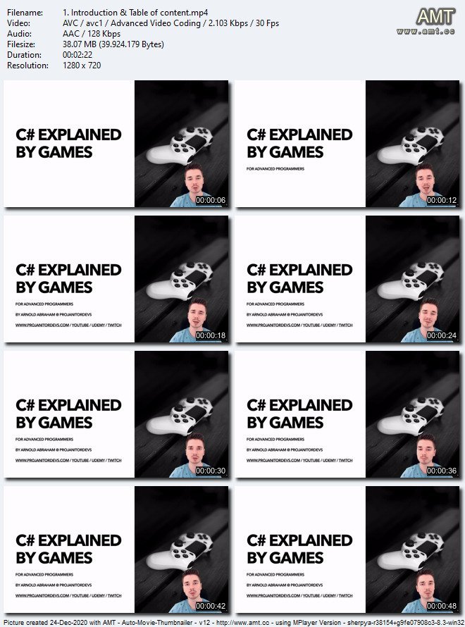 C# Advanced Coding Explained by Games