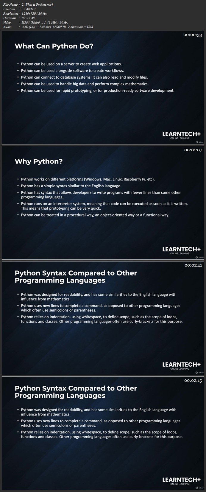 Python 3 Master Course for 2021