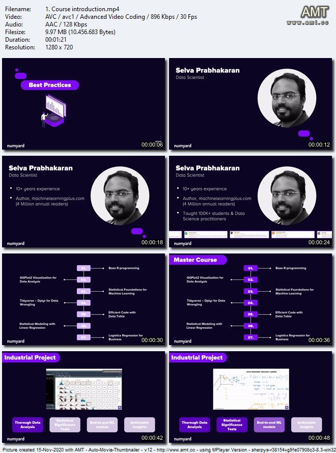 The Complete R Programming for Data Science - 7 courses in 1