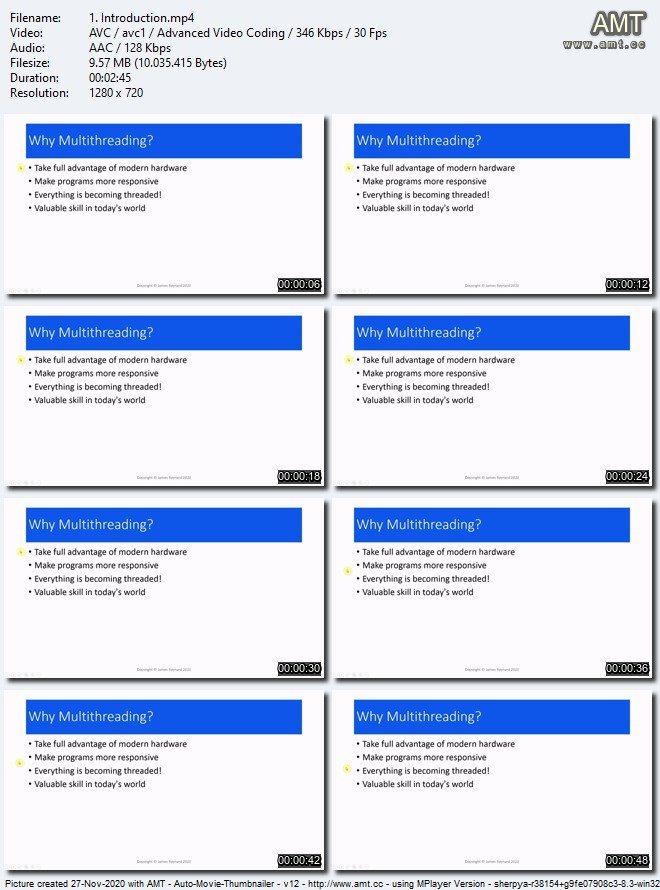 Learn Modern C++ Multithreading