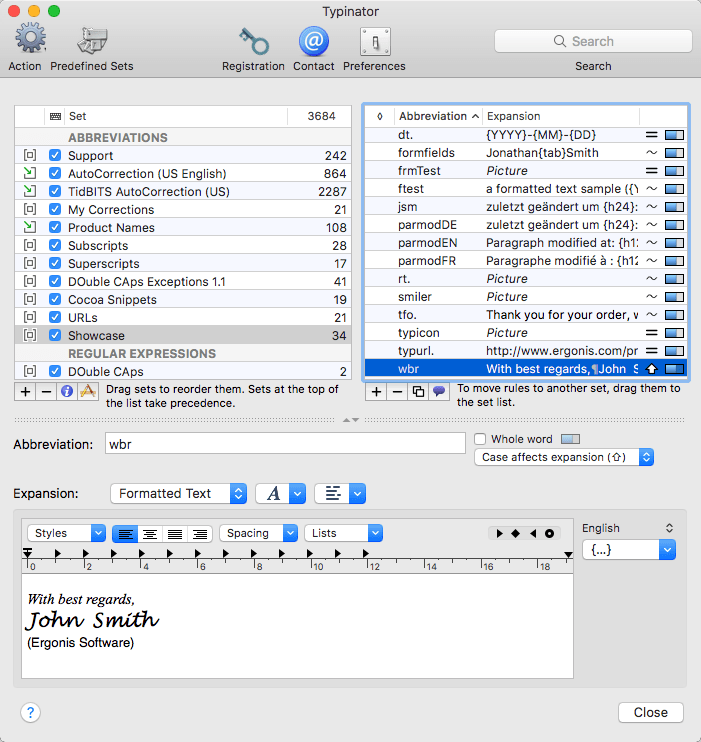 Typinator 8.3 Multilingual macOS