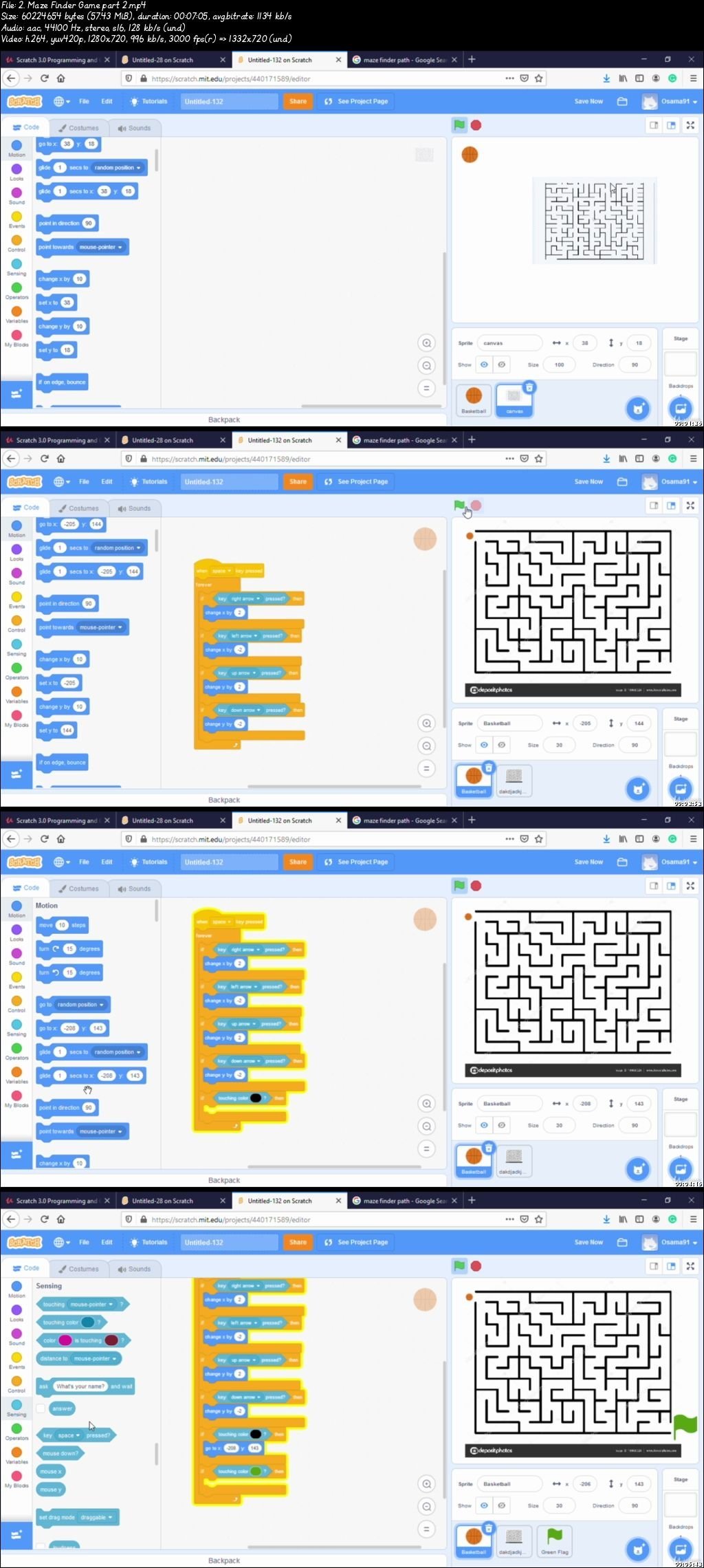  Hands-on Scratch Programming and Game Development 