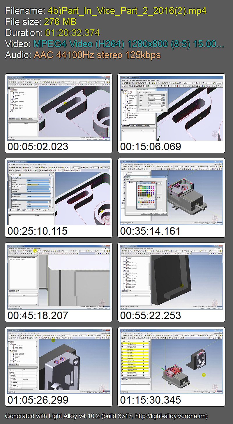 CAM Wizard - ESPRIT 2020 Beginning Milling (ISO)