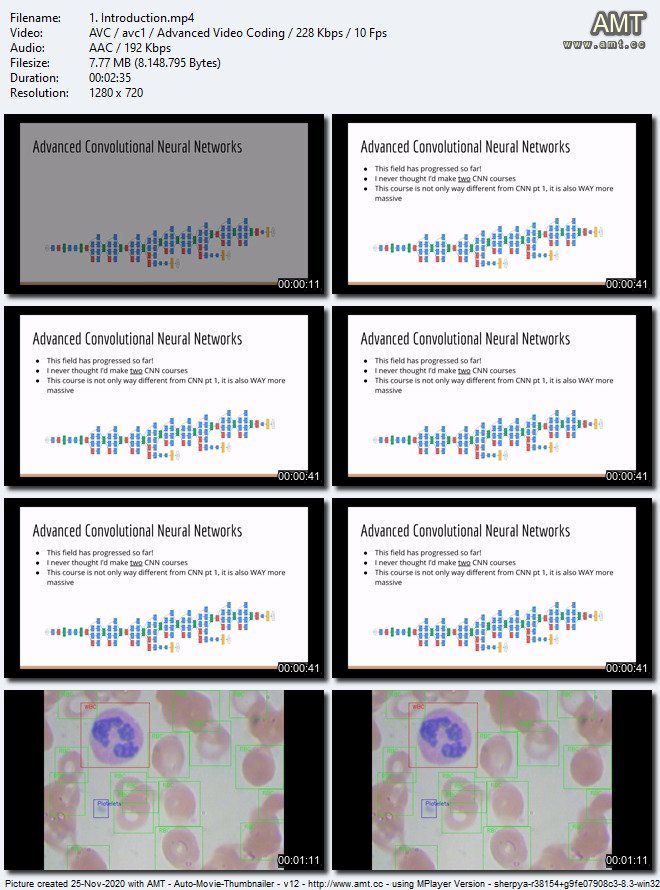 Deep Learning: Advanced Computer Vision (GANs, SSD, +More!) (Updated 11/2020)