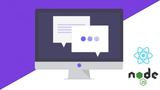 Build a complete web chat application with Node.js and React