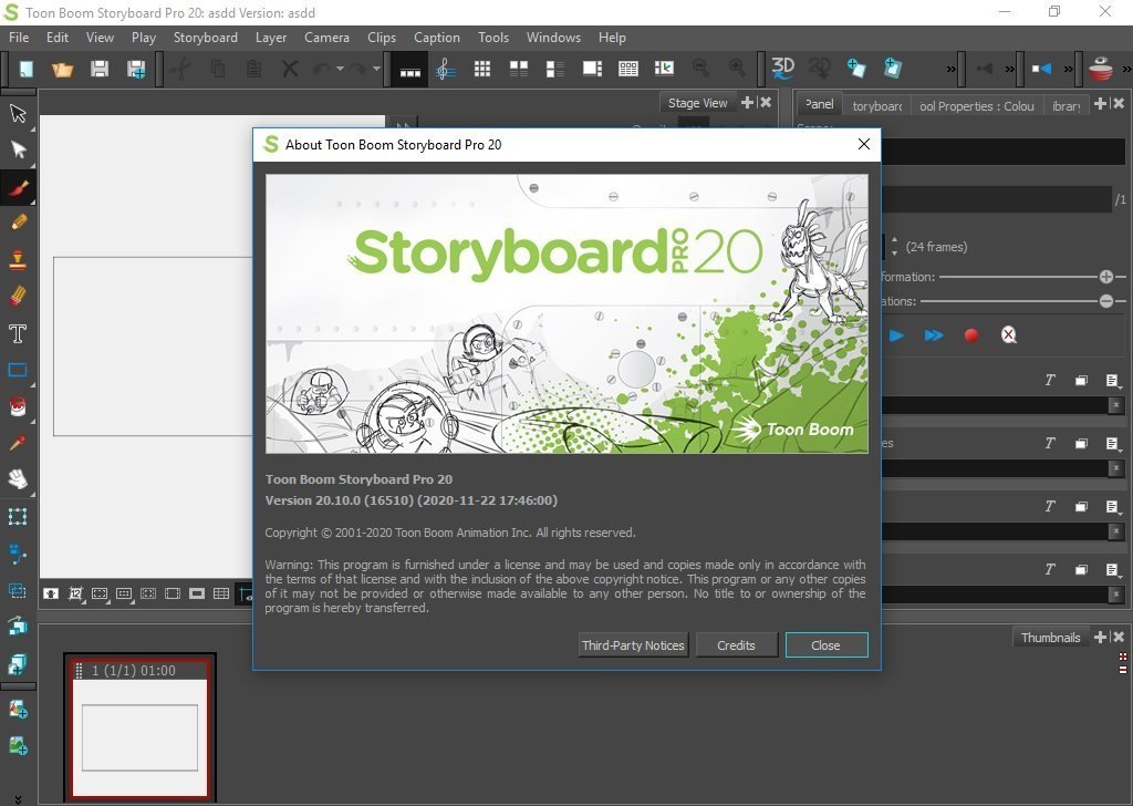 Toon Boom Storyboard Pro 20 v20.10.0 Build 16510