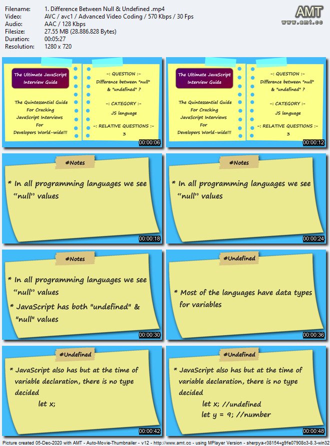 JavaScript - Marathon Interview Questions Series