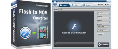 ThunderSoft Flash to MOV Converter 4.3.0