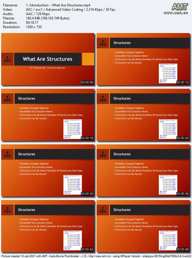 PLC Programming With Structures (UDT / DUT)