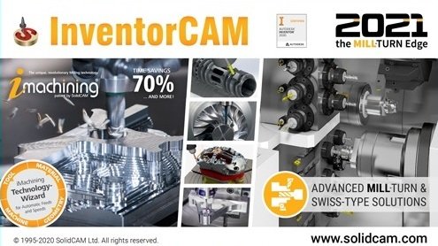 InventorCAM 2021 SP0 for Autodesk Inventor 2018-2021 x64 Multilanguage