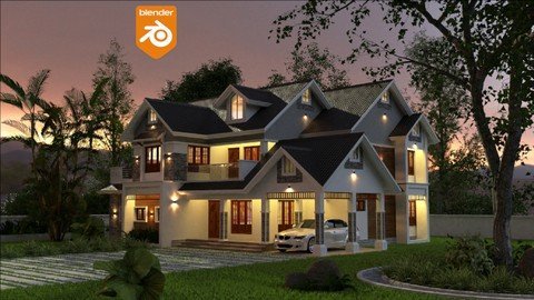 Blender 3D Architecture Designing Course Beginner to Pro