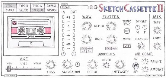 Aberrant DSP SketchCassette II v2.1