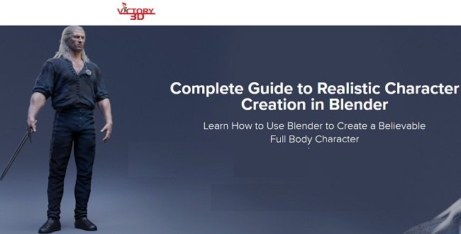 Victory3D – Complete Guide to Realistic Character Creation in Blender