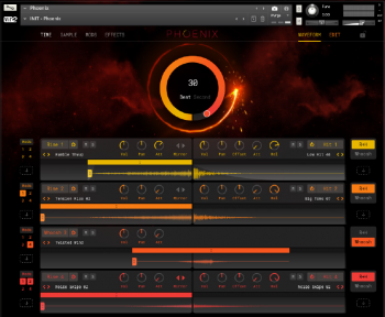 Vir2 PHOENIX: Rise, Hit & Whoosh Builder v1.0.0 KONTAKT screenshot