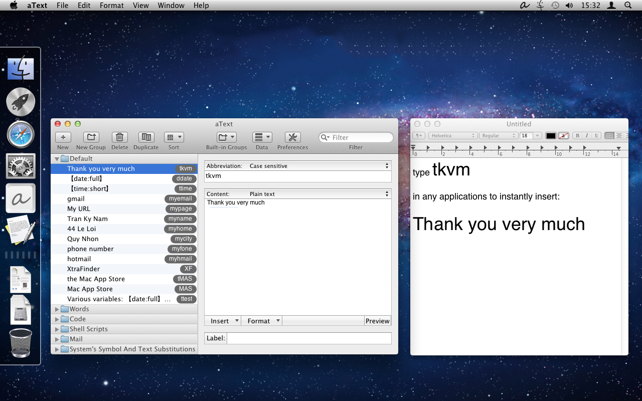 aText 2.40 MaCOSX