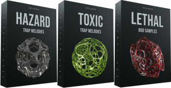 Cymatics Trap melodies + bonus 808 pack Wav Midi screenshot