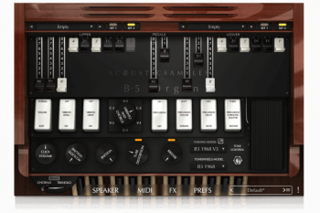 Acousticsamples B-5 Organ V3 for UVI Falcon screenshot