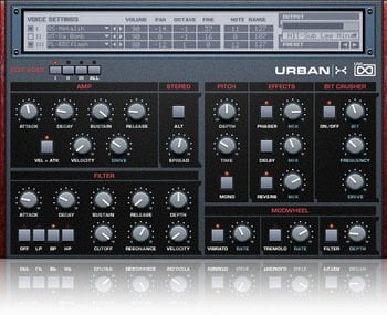 Urban X for UVI Falcon screenshot