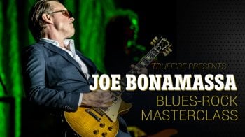 Truefire Joe Bonamassa's Blues-Rock Masterclass Tutorial screenshot