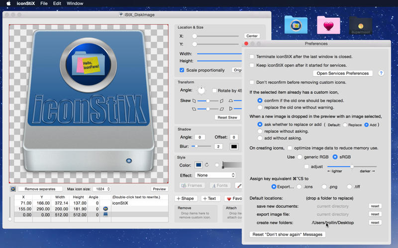 iconStiX 4.1 MacOSX