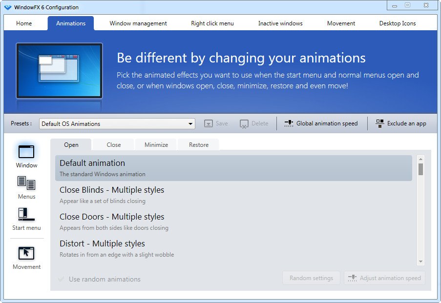 Stardock WindowFX 6.10